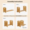 COSTA BUNNY COSTA BUNNY Adjustable Desktop Bookshelf - Sturdy Desk