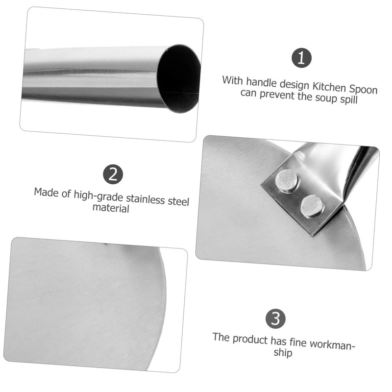 Ciieeo Multi Function Tofu Scoop Kitchen Gadget Food Serving Ladle