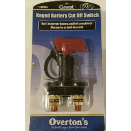 Marpac 12V 100 AMP Battery Switch Master isolator KEYED Cut Off Kill Switch 51030 32965