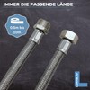 LICHTBLAU Kink-Resistant Aquastop Extension Hose, 4.0 m, Connection 3/4 Inch