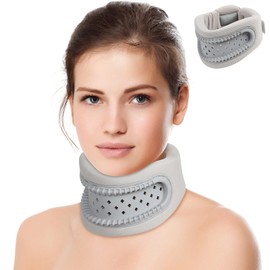 Soporte para el cuello, Cervicorrect Collarín, Para aliviar y apoyar el dolor de cuello, aliviando la presión de la columna cervical durante el sueño.