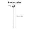 20pcs Cocktail Stirrers, Bar Disco Balls Cocktail Stirrers Plastic Round
