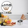 Charm & Casa Premium Stainless Steel Measuring Cups and Spoons
