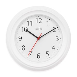 Acctim Wycombe Wall Clock - White