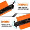 TOOLIFE Connectable Contour Gauge 10+10 Inch,Gifts for Men Husband Dad,