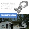 Anyhut 2 PCS RV Water Heater Latch Cam Lock, Stainless
