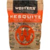 Western Premium BBQ Products Mesquite BBQ Smoking Chips, 180 Cu