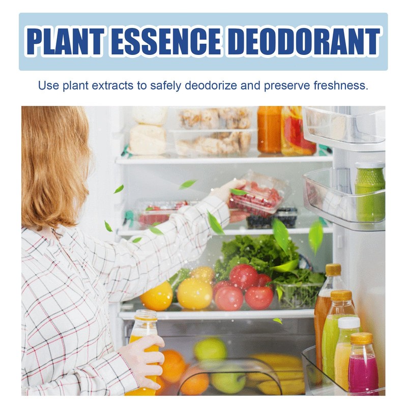 Bewinner Rridge Deodorizer Gel for Smart Home, Reusable Refrigerator Deodorizer,