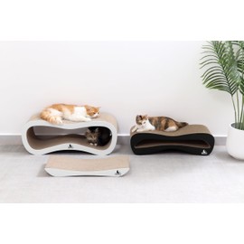 Cardboard Cat Scratching, Large, 3 x1 Combo, Rascadores para Gatos, Rcats USA