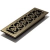 Decor Grates SPH414-A Floor Register, 4x14, Antique Brass