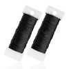 0.35 mm x 100 m Craft Wire, Black, Wire for