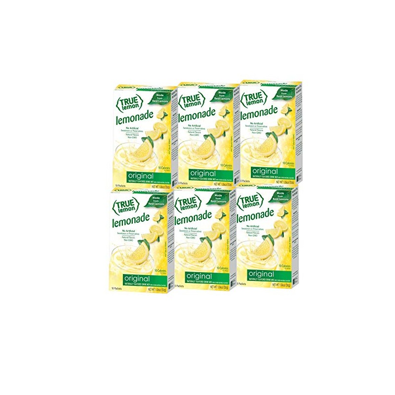 True Lemon Original Lemonade, 10 count - 6 Pack