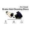 Pro-Graad 7 Piece 1-1/2” Brake Hub Cleaning Disc Kit, Impact