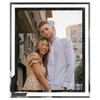Cokiyaya 8×10 Picture Frame, Silver Glass Photo Holder, Tabletop Use