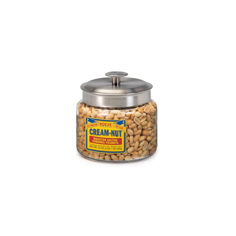 Cream-Nut Roasted Peanuts - 33 oz. Jar