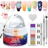 GELLAKTIK All-in-One Solid Builder Nail Gel Kit: 60g Hard Gel