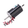 DC Motor HighSpeed 80W Small CW CCW Double Output Shaft