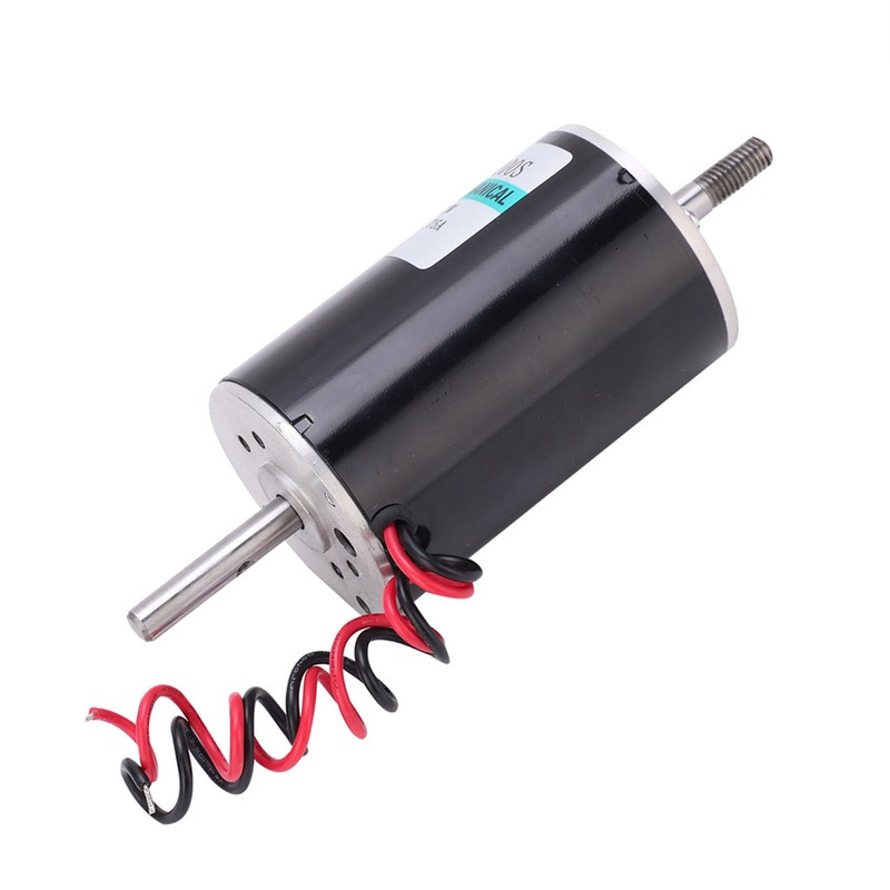 DC Motor HighSpeed 80W Small CW CCW Double Output Shaft