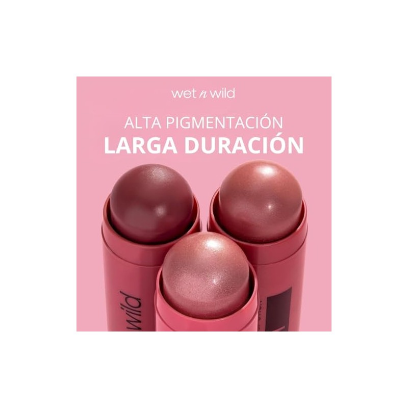 Rubor en Barra Hidratante Tinta para labios y mejillas, con