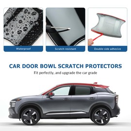 DLOVEG Exterior Door Handle Bowl Cover Compatible for Nissan Kicks 2025 Accessories for Kicks 2025 Door Handle Bowl Scratch Protector