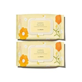The Saem [The Saem] Garden Pleasure Chamomile Cleansing Tissue 1 [New Core Ulsan Branch] 2 100 sheets / [더샘] 가든 플레져 캐모마일 클렌징 티슈 1 [ 뉴코아 울산점] 2개 100매
