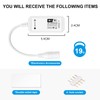 NIZEAMI RGB Led Light Strip Voice Control Work with &