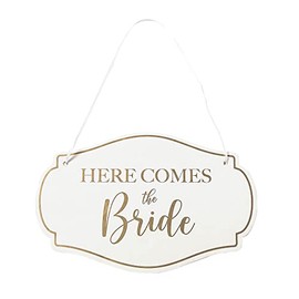 Fun Express Here Comes The Bride Sign