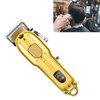 Electric Hair Clipper Rechargeable Stainless Steel Reciprocating Hair Cutting Trimmer