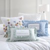 Peri Home The Tea Decorative Accent Throw Pillow, Blue