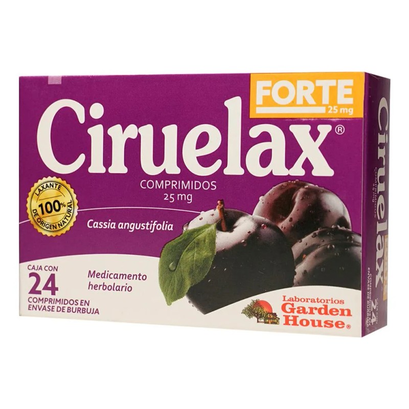 Ciruelax Comprimido 125 Mg, 24 Comprimidos