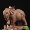 Cute Elephant Backflow Incense Burner Ceramic Incense Holder for Decor