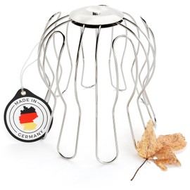 greate gutters leaf protection galvanised 87 to 100 mm adjustable - downpipe protection as rain gutters leaf protection - leaf trap downpipe, gutter strainer, sieve for rain downpipe, sieve gutter