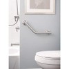 Moen Brushed Nickel Bathroom Safety 16-Inch Stainless Steel Angled Shower
