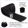 Hetto Extensiones Cabello Natural Negro Jet 18in 50gramos