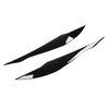 1 Pair Headlight Eyebrow ABS Vehicle Eyelid Replacement for 3