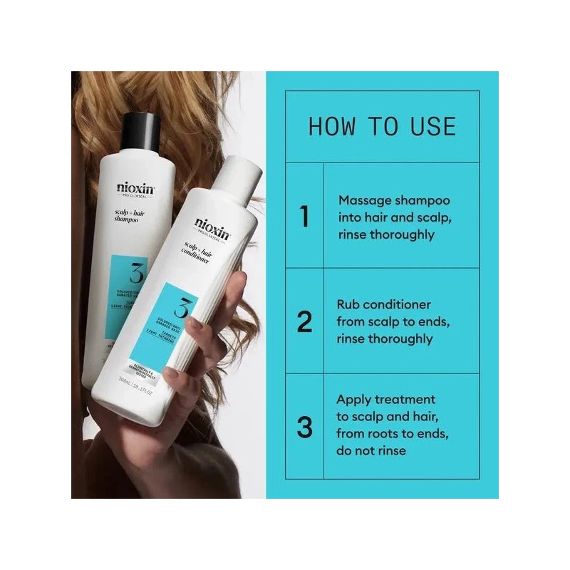 Nioxin Scalp + Hair Thickening System 3 Trial Kit