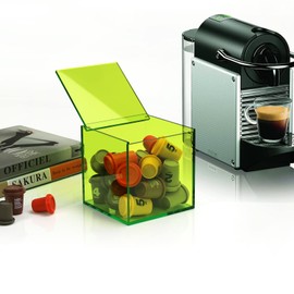 Caja de almacenamiento de acrílico transparente, organizadores acrílicos, antipolvo, duradero, 139,7 cm, uso en casa y oficina (verde, 139,7 cm)