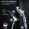 High Pressure Shower Head with Magnetic Back Fixed Base Design,Handheld