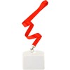 Lanyard with Clear Card Holder, Assorted Colours, Id Card Holder