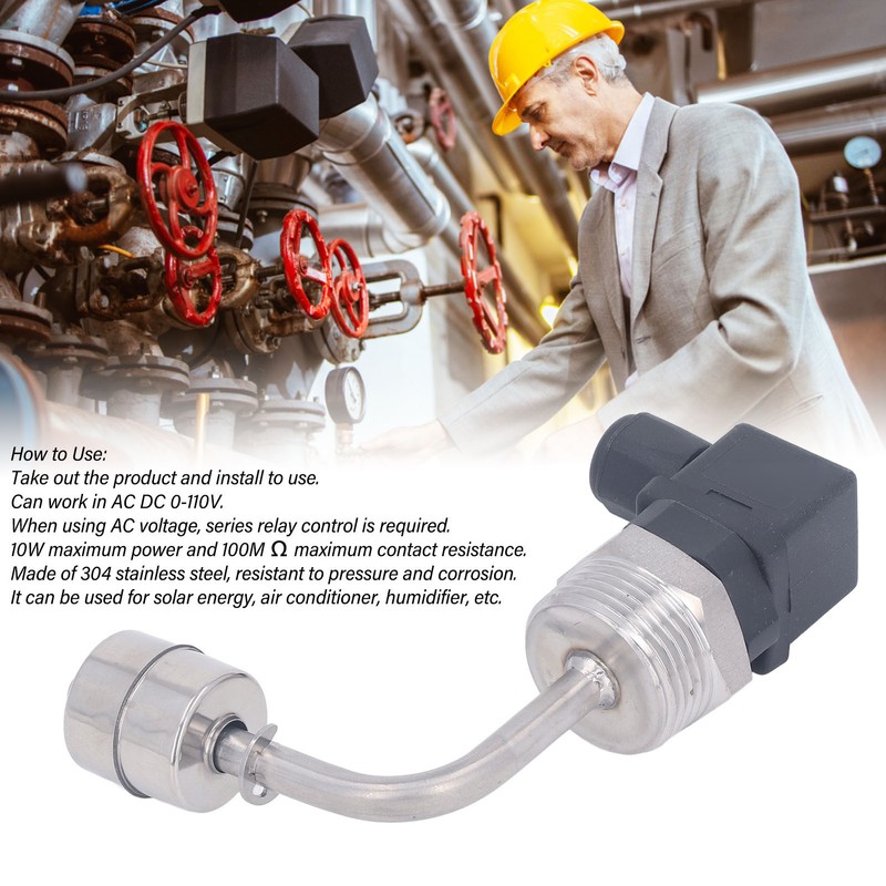 Water Level Float Switch Liquid Level Controller Sensor AC DC