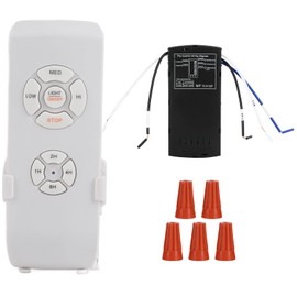 Universal 220V Ceiling Fan Remote Control Kit 3 Speed Controller with Timer and Receiver for Wireless Ceiling Fan Lamp Control