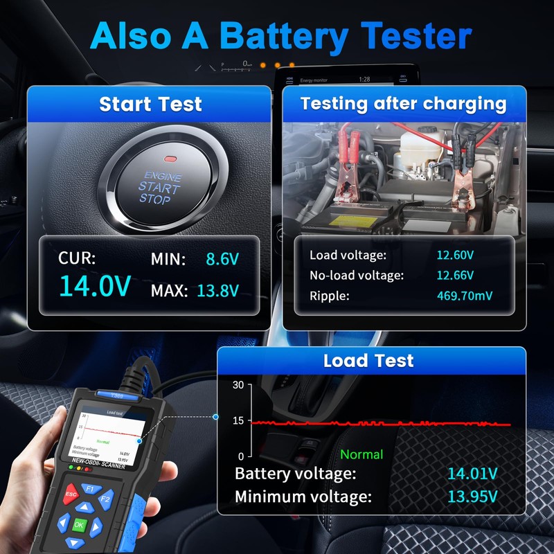 Check Engine Code Reader for Cars and Trucks, 2 in