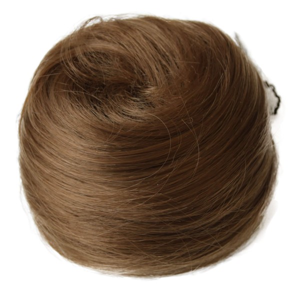 PRETTYSHOP Bun Hairpiece Ponytail Hepburn-Bun Scrunchie Updo Light Brown DC6