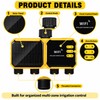 Solar WiFi Irrigation Timer for Garden Watering – 2-Outlet Smart