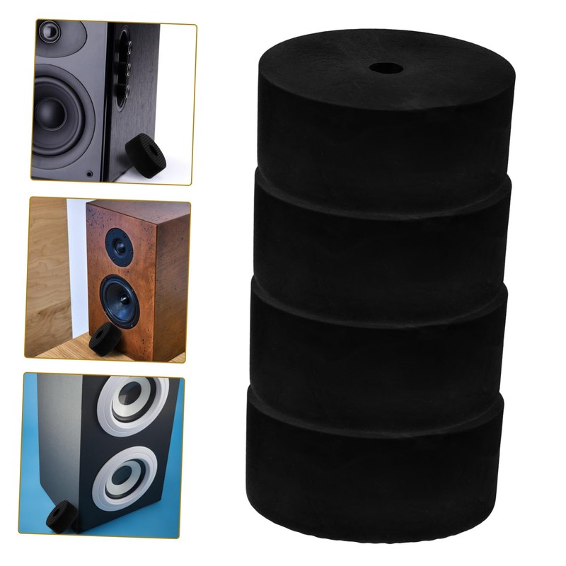 LABRIMP 8Pcs Speaker Feet Pads for Amplifier Stability Bumper Pads