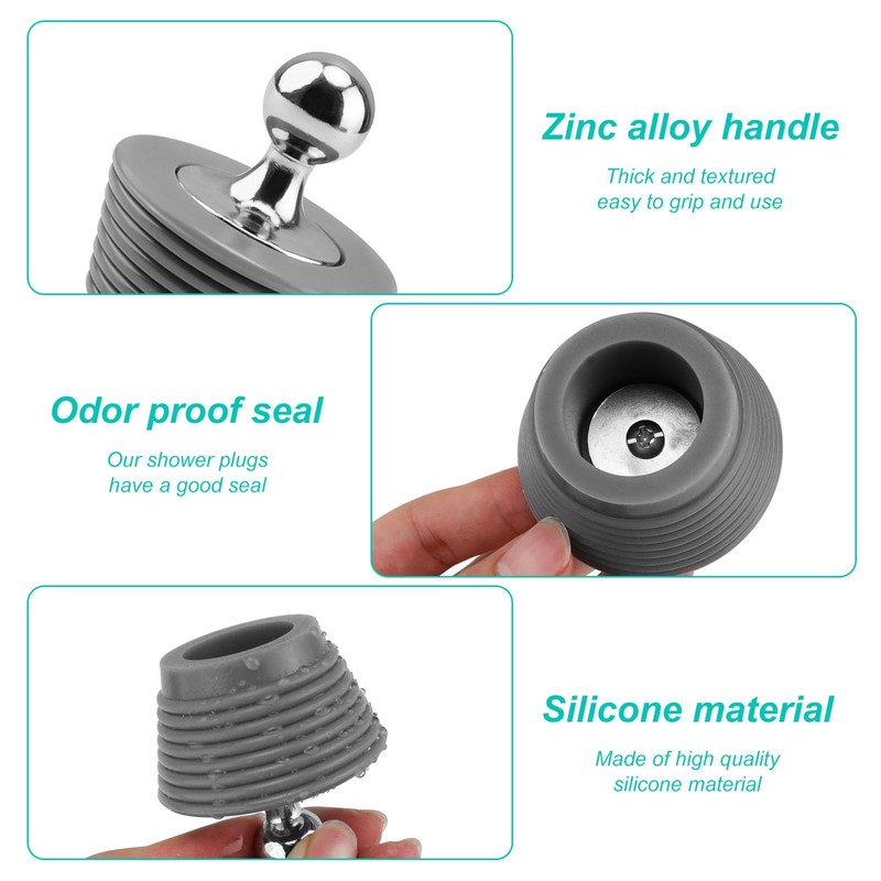 KLEHOPE Sink Plug, Drain Plug, Bathtub, Drain Plug, Kitchen Sink,