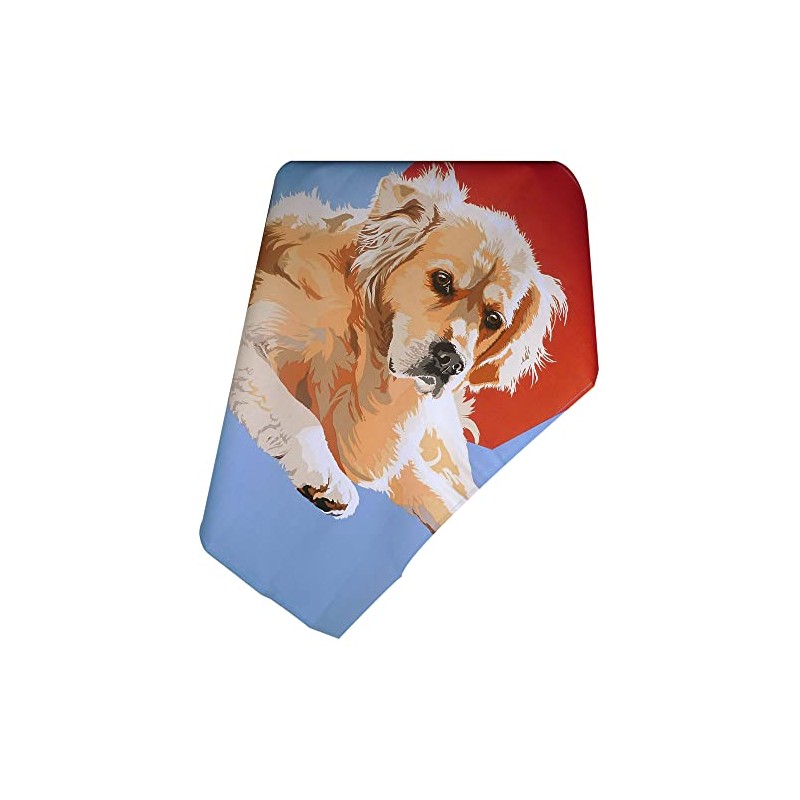 Leslie Gerry Golden Retriever Tea Towel