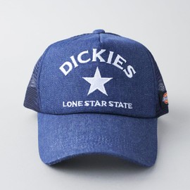 Dickies Men's Mesh Cap, Hat, Original, Logo, Unisex, Color, Black, Mesh Cap, American Casual, Street, Star Denim, XL