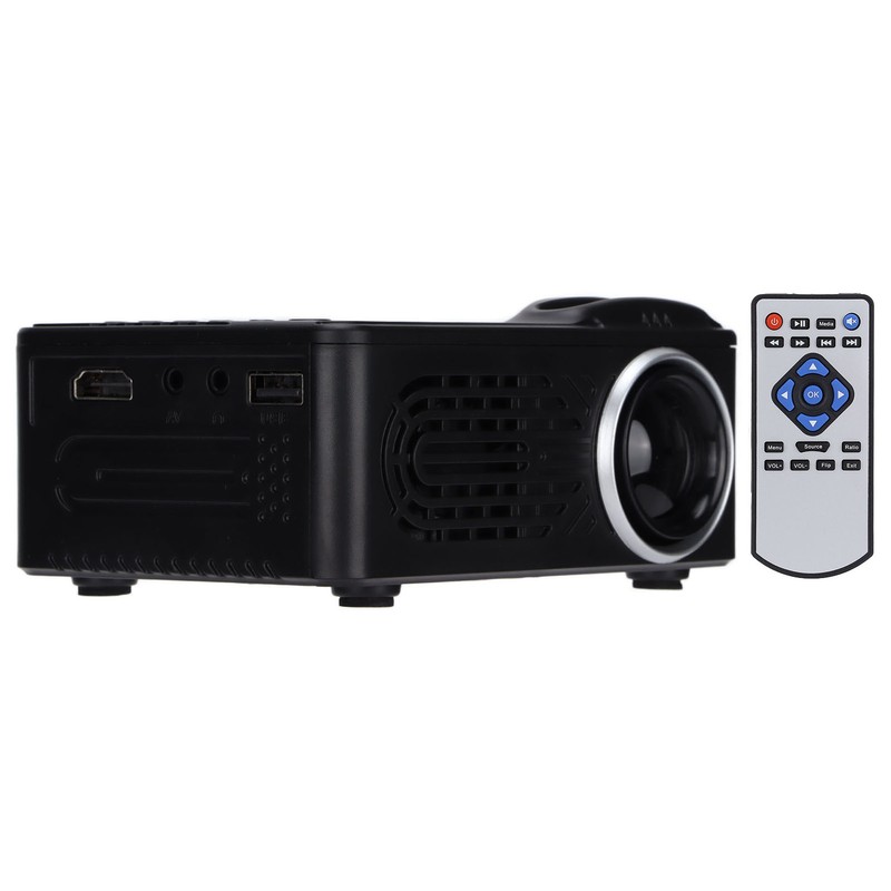 Mini Projector Portable with Audio and Video HD Multimedia Interface