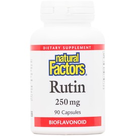Natural Factors - Rutin 250mg, A Citrus Bioflavinoid, 90 Capsules